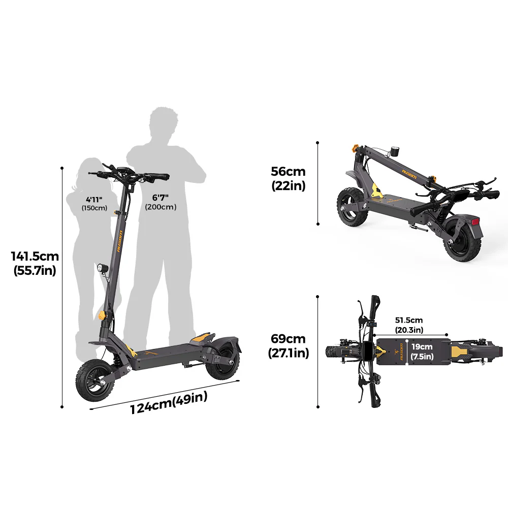 Ausom L1 Electric Scooter - Image 20
